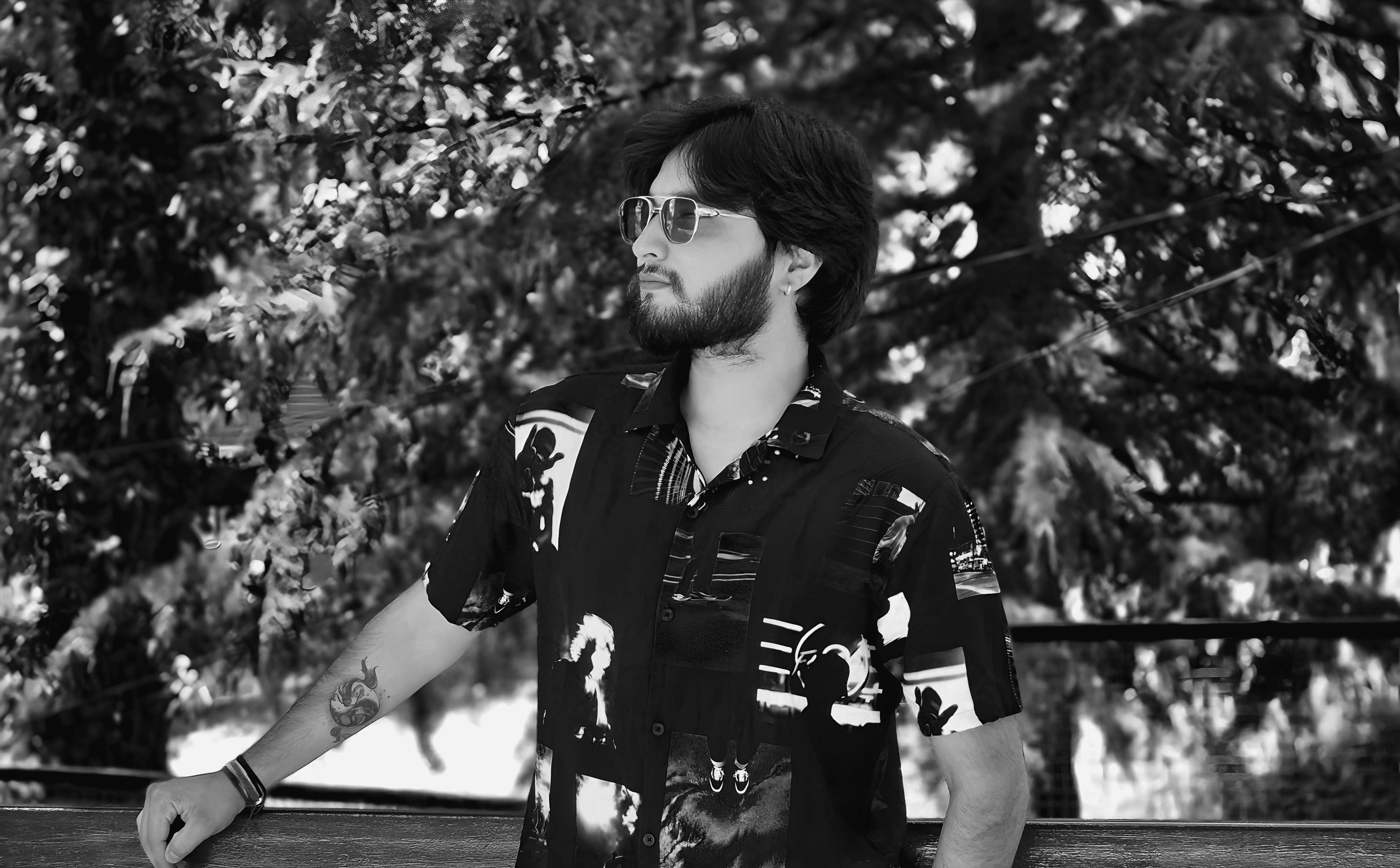Phiotographer looking at the camera