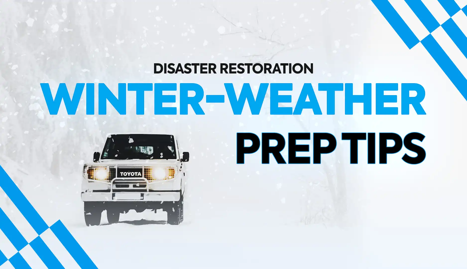 magic plan supporting disaster restoration teams with winter weather preparation and cold climate readiness tips