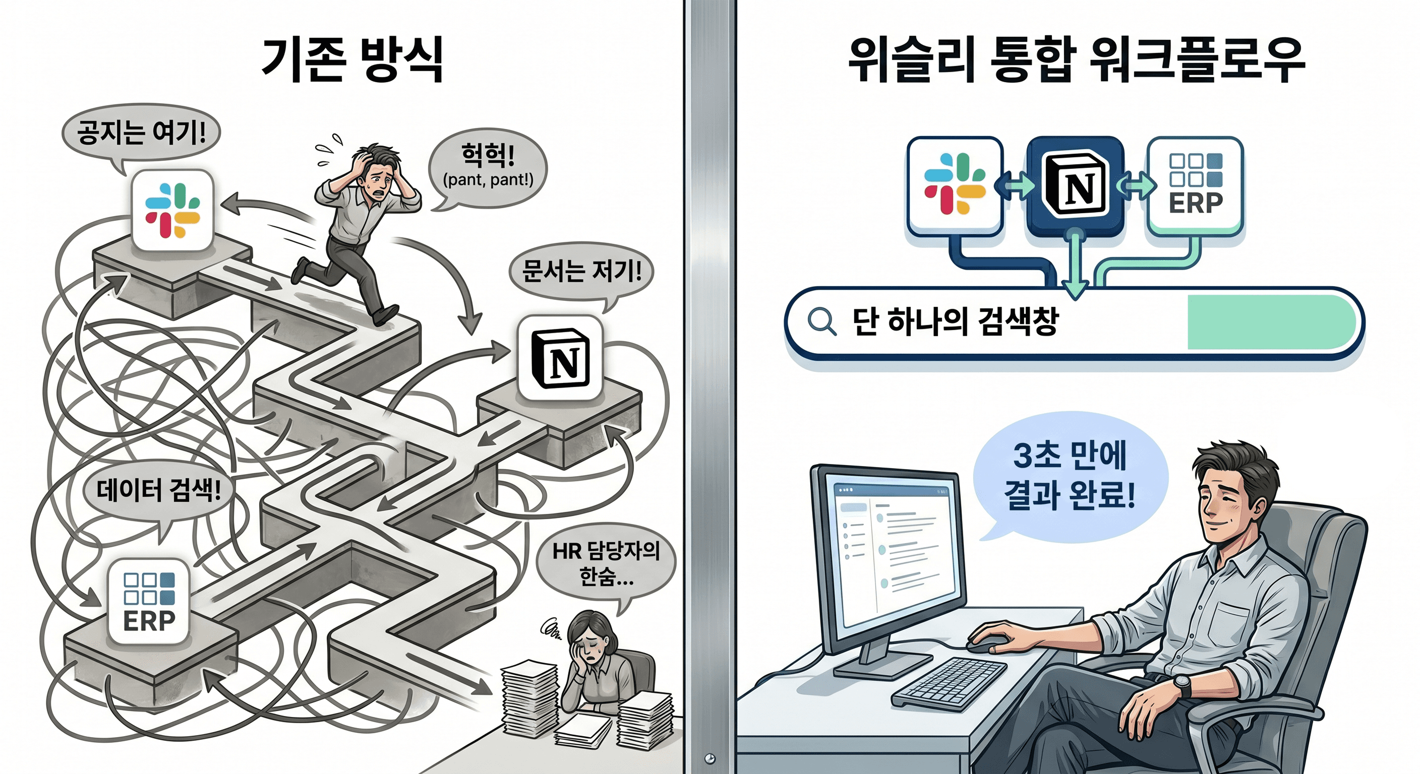 업무 협업 툴 추천: 사내 업무툴 하나의 AI 통합하여 사용하기