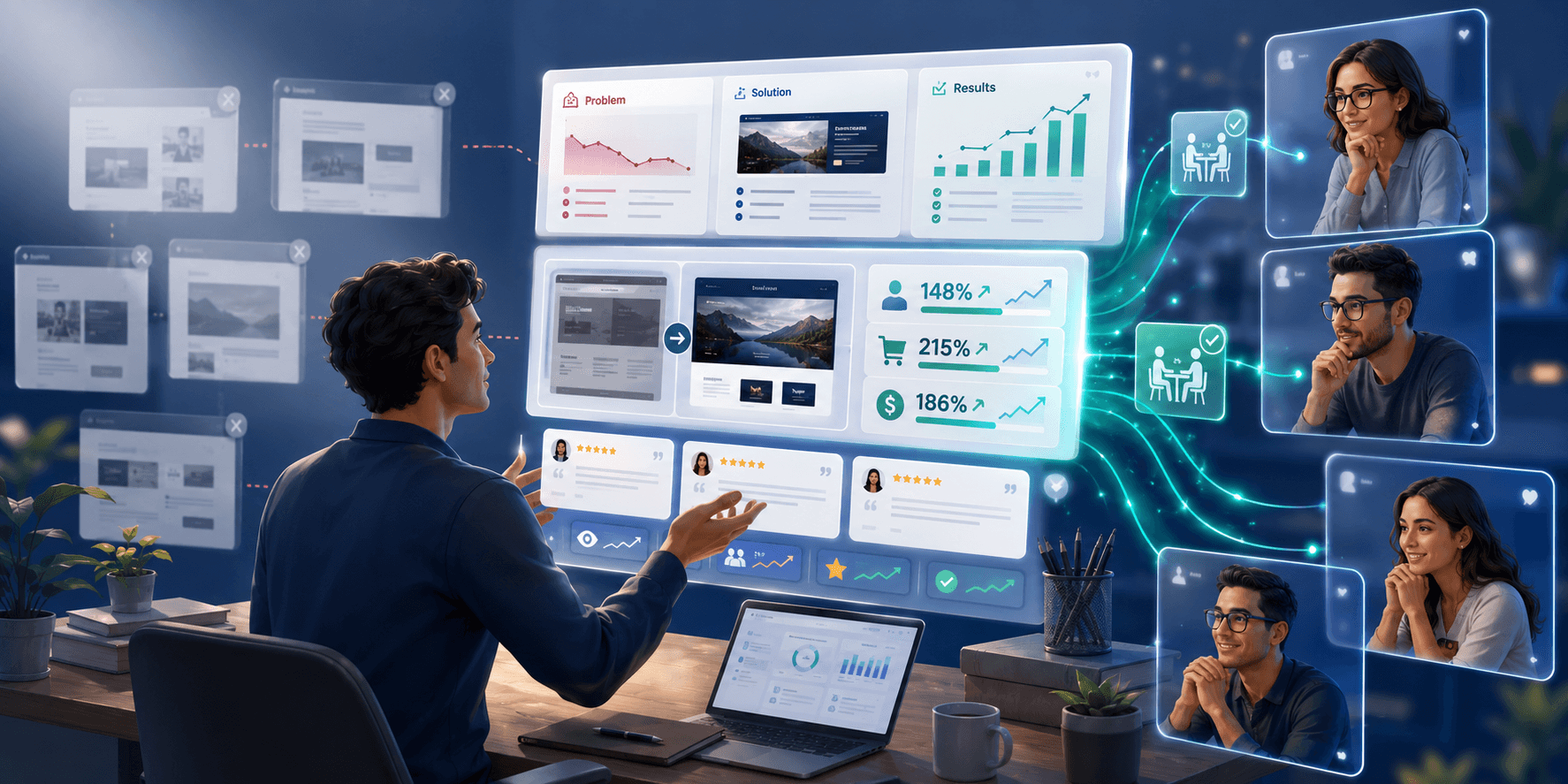Presenting portfolio dashboard