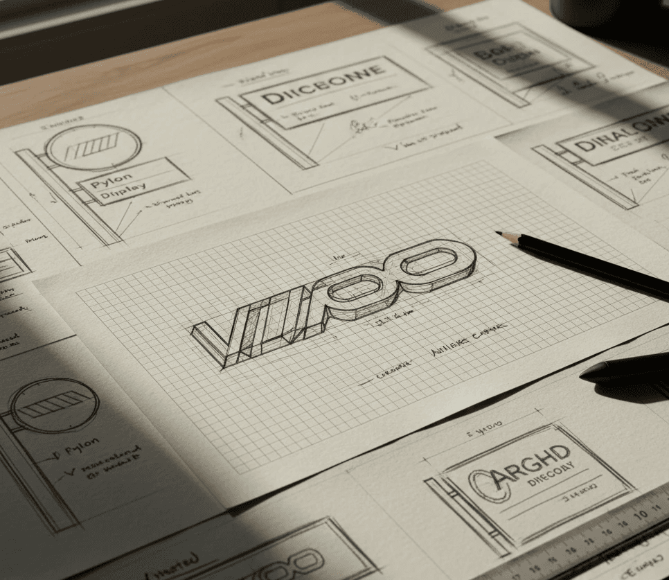 A calculator ontop a table