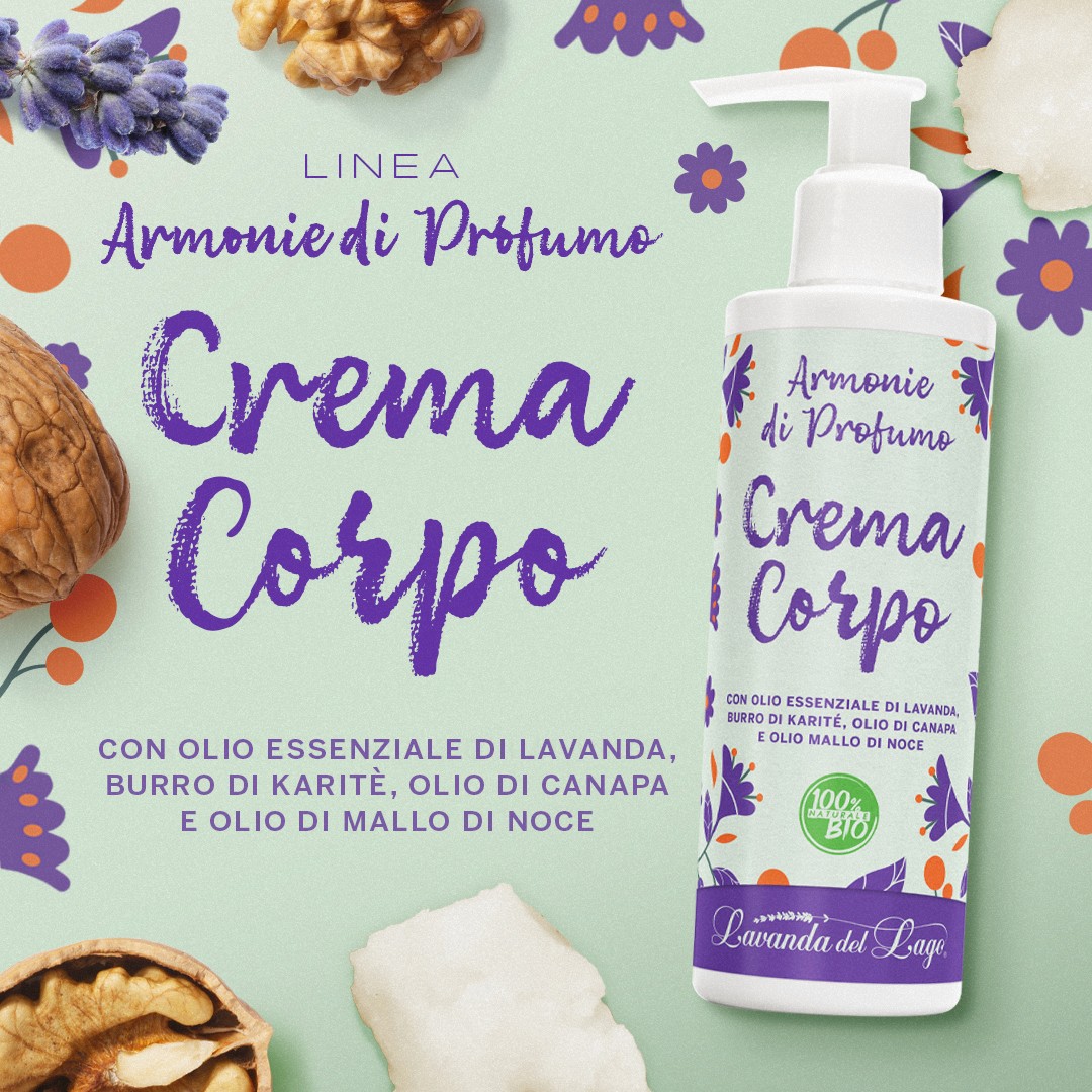 Crema Corpo Armonie di Profumo by Lavanda del Lago. © Emanuele Tarchi
