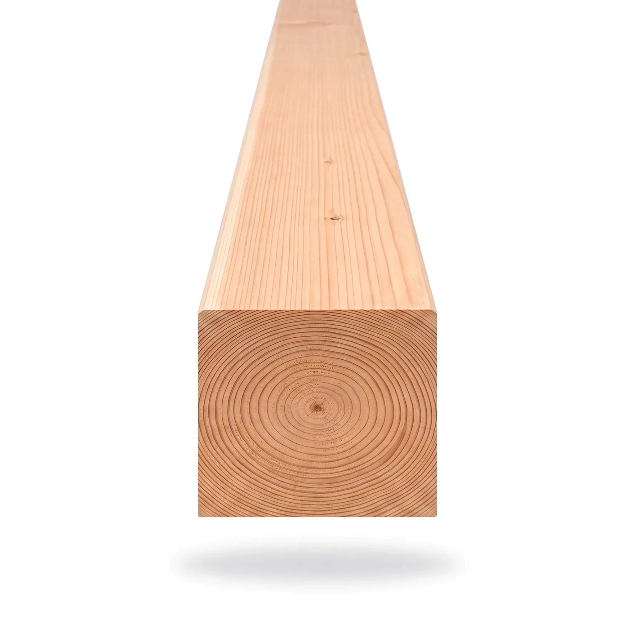 6x6 Douglas Fir Post with a clean natural contact shadow, available from Capital Lumber in Boise, Idaho