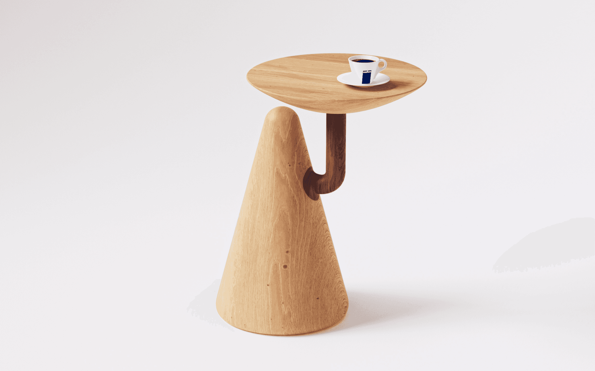 Hatch Dining Table – noknok's sculptural walnut and oak dining table elevates this light-filled contemporary luxury interior