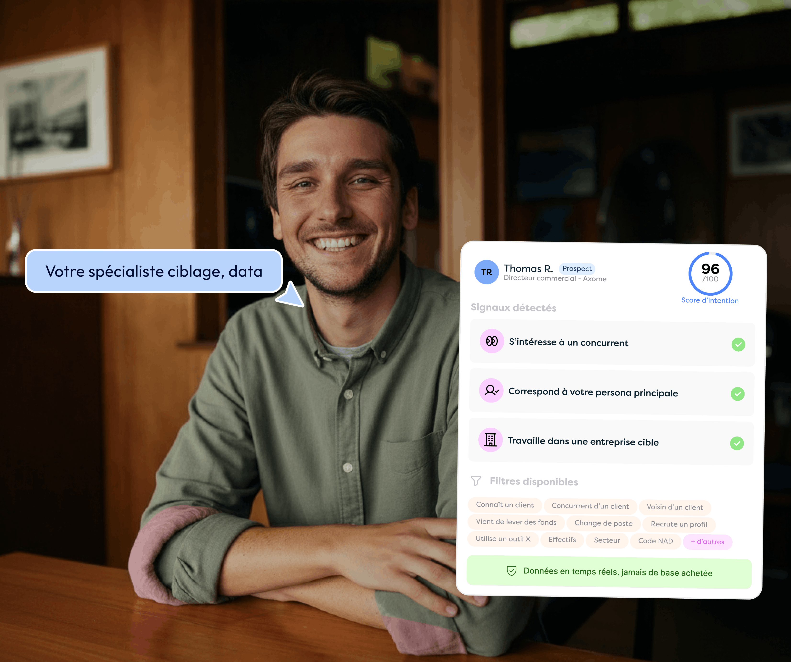 Base de données B2B en temps réel