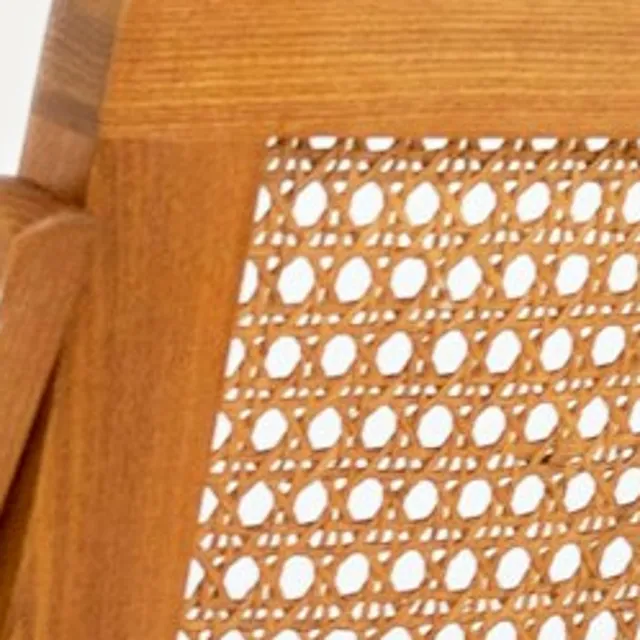 Woven cane swatch