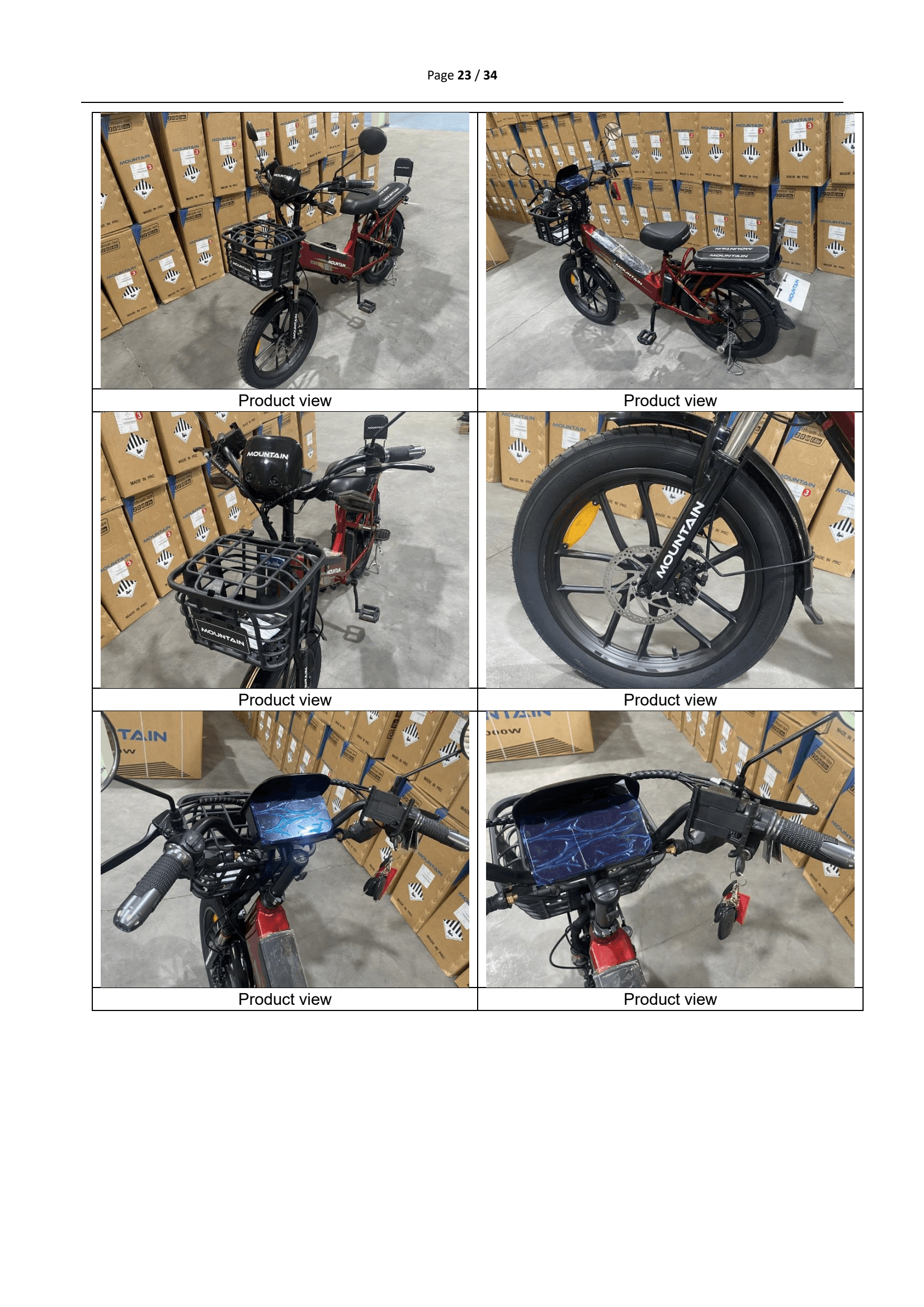Inspection report sample page 23