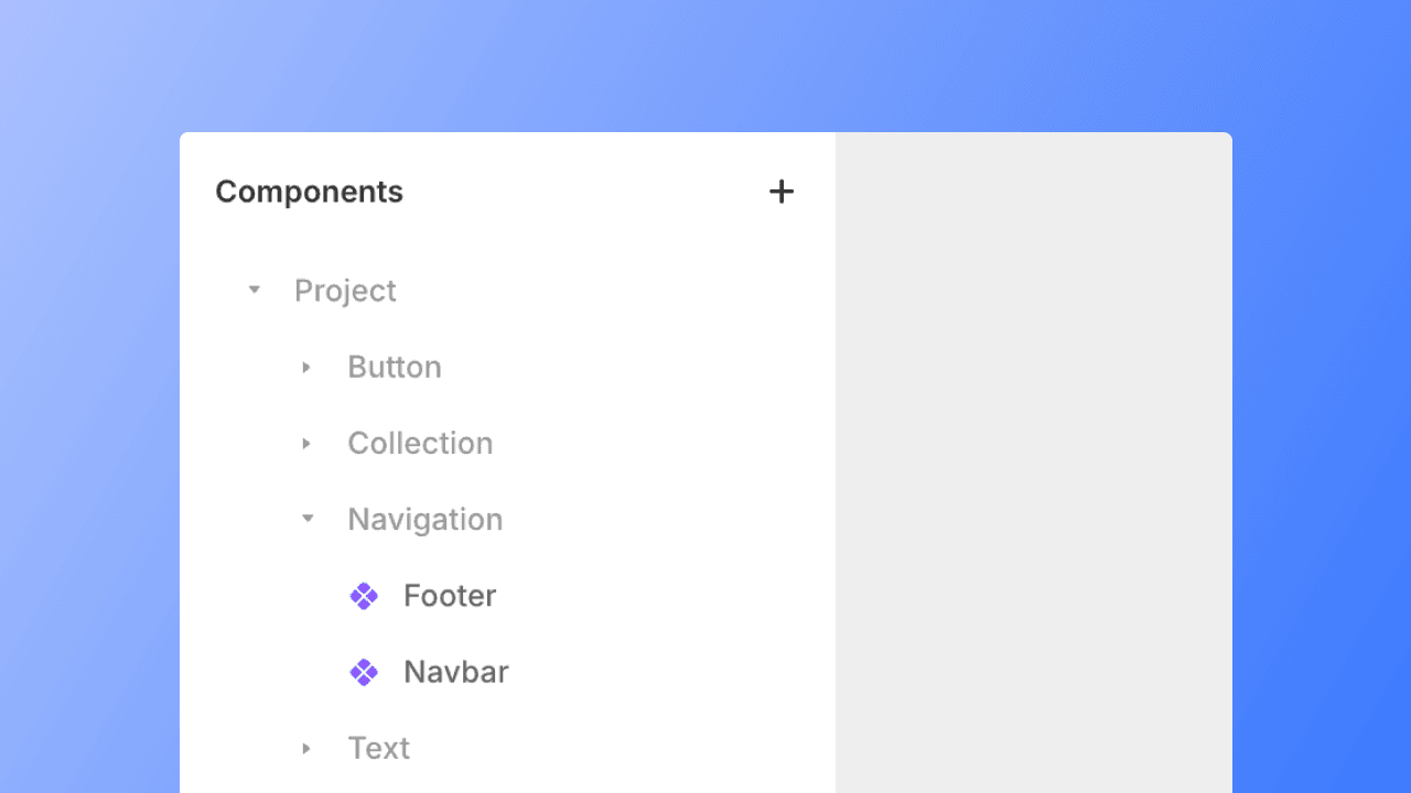 Framer Components into Folders