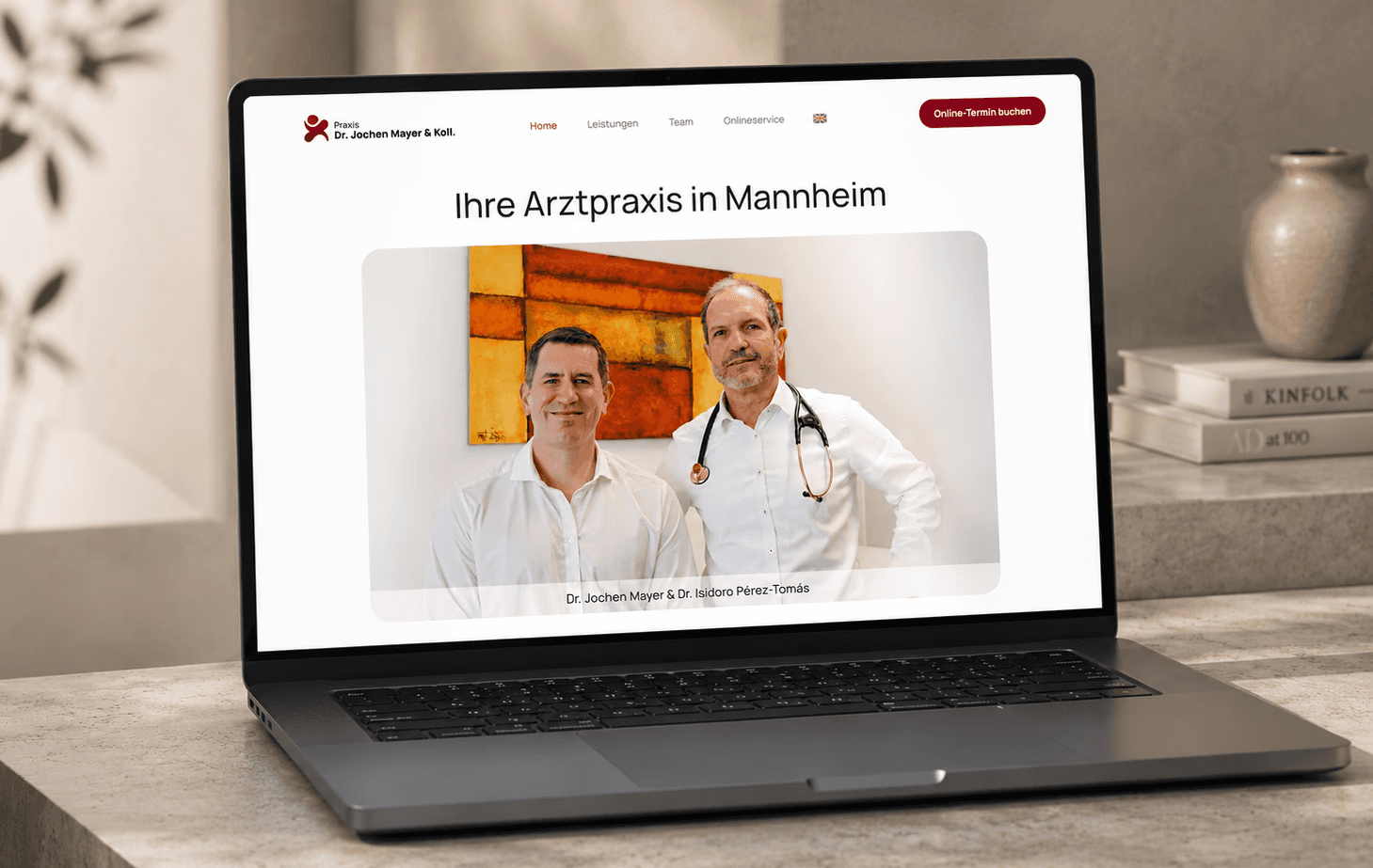 Premium dermatology website design for a private healthcare clinic