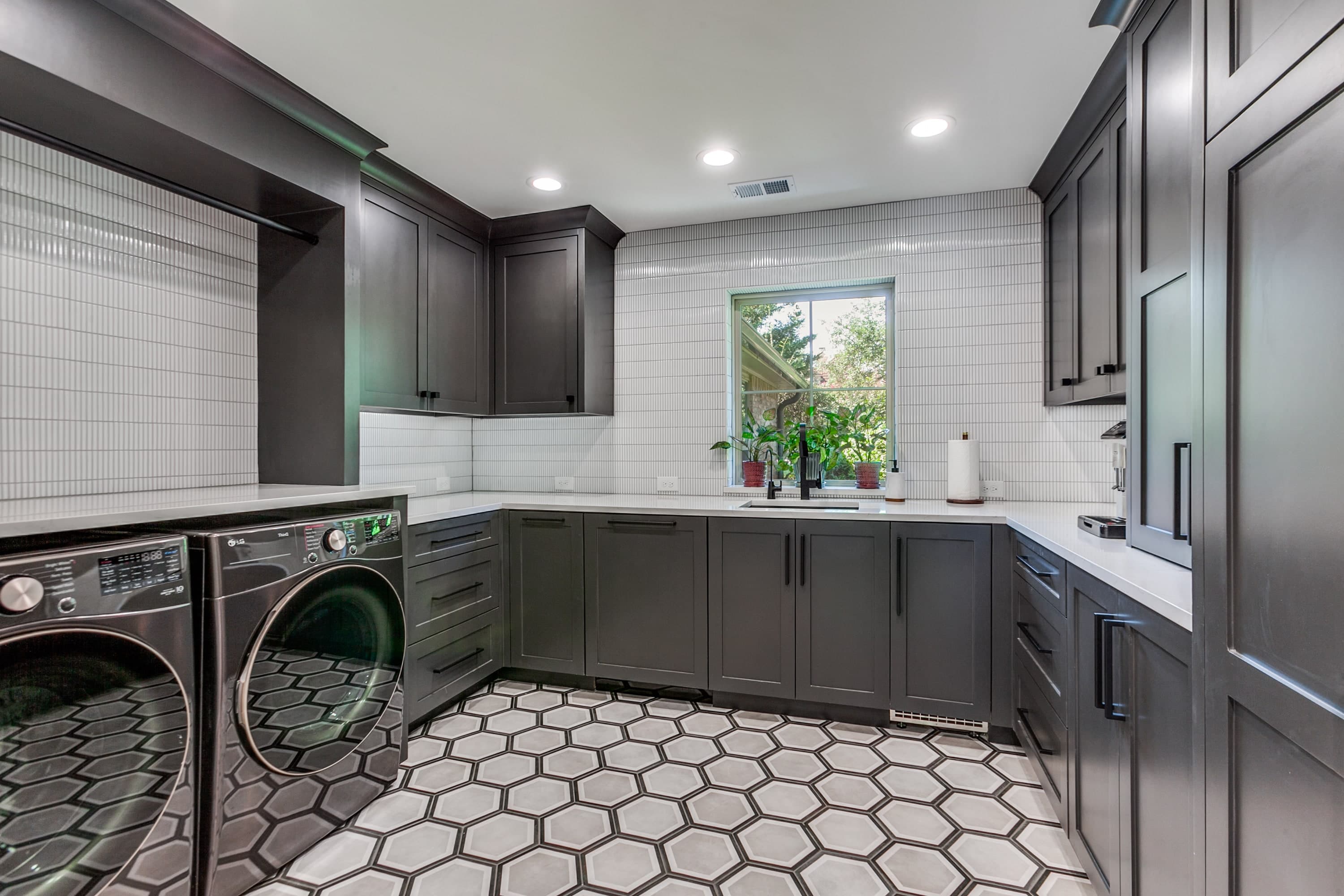 luxury laundry room remodel