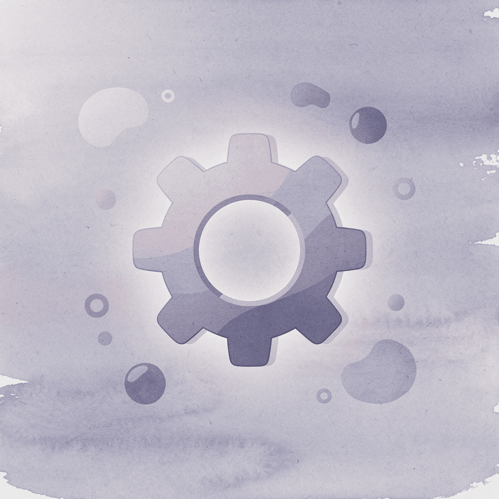 Gear icon representing system complexity