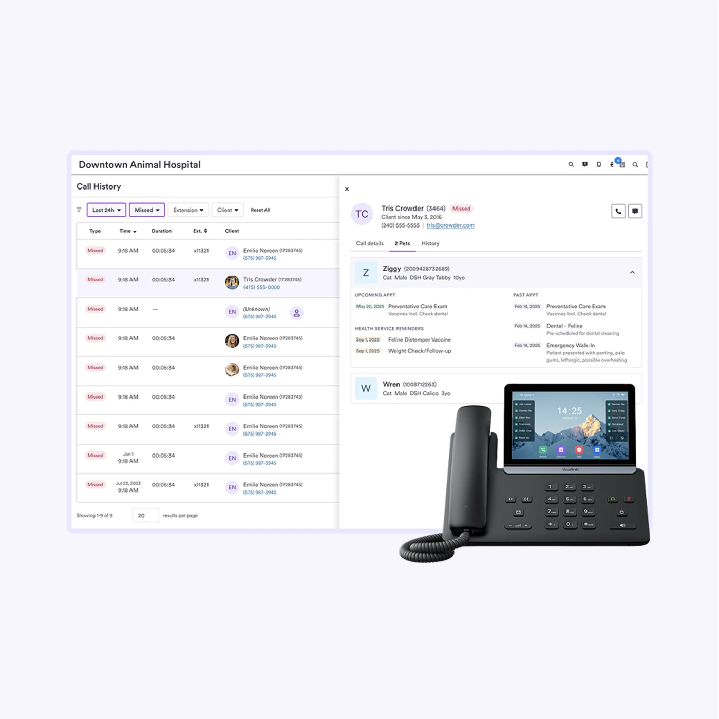 PetDesk Phones Mockup