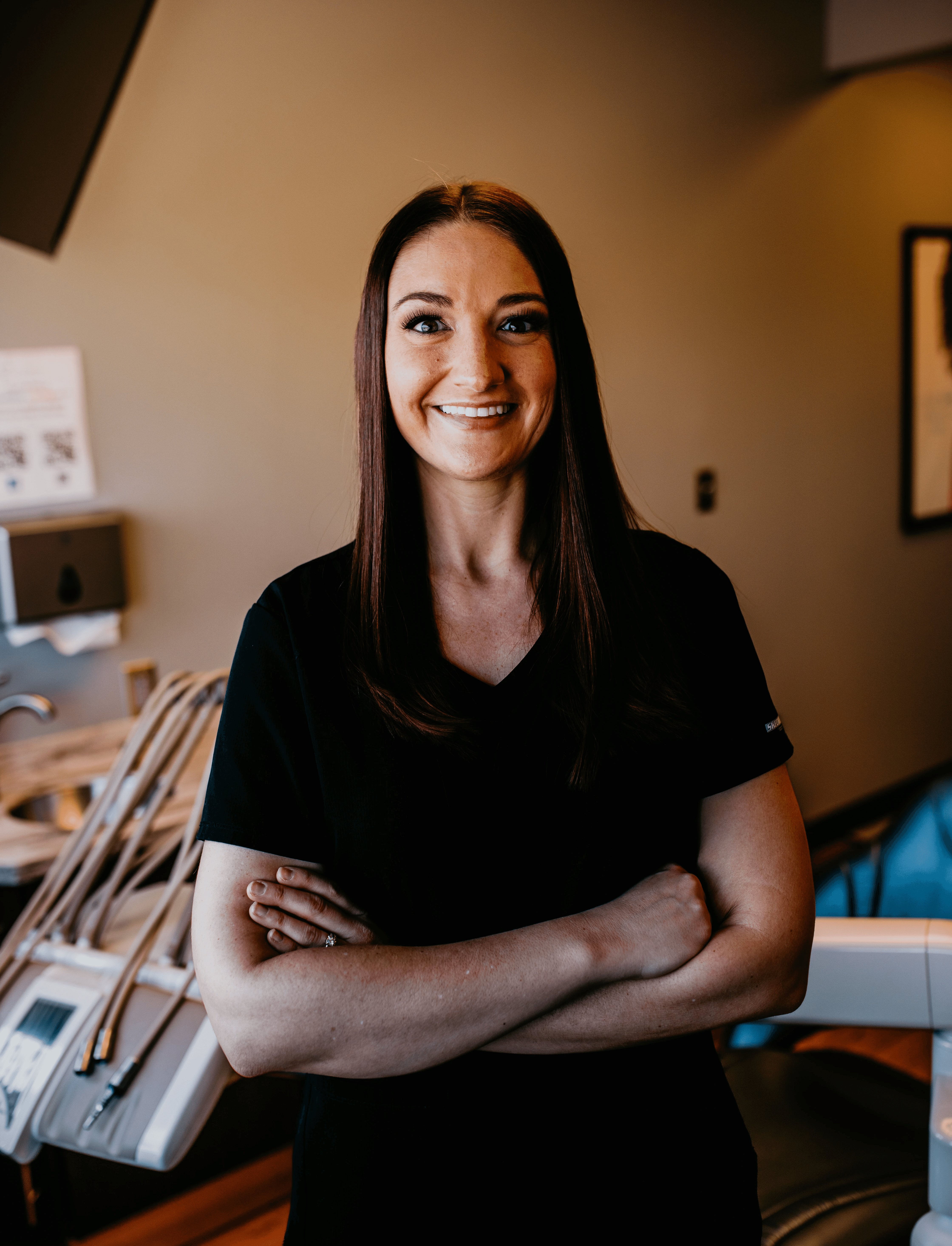 Girl with a bright white smile