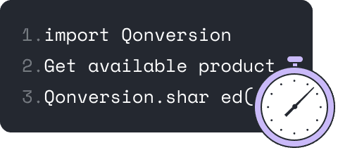 Code Sample Qonversion