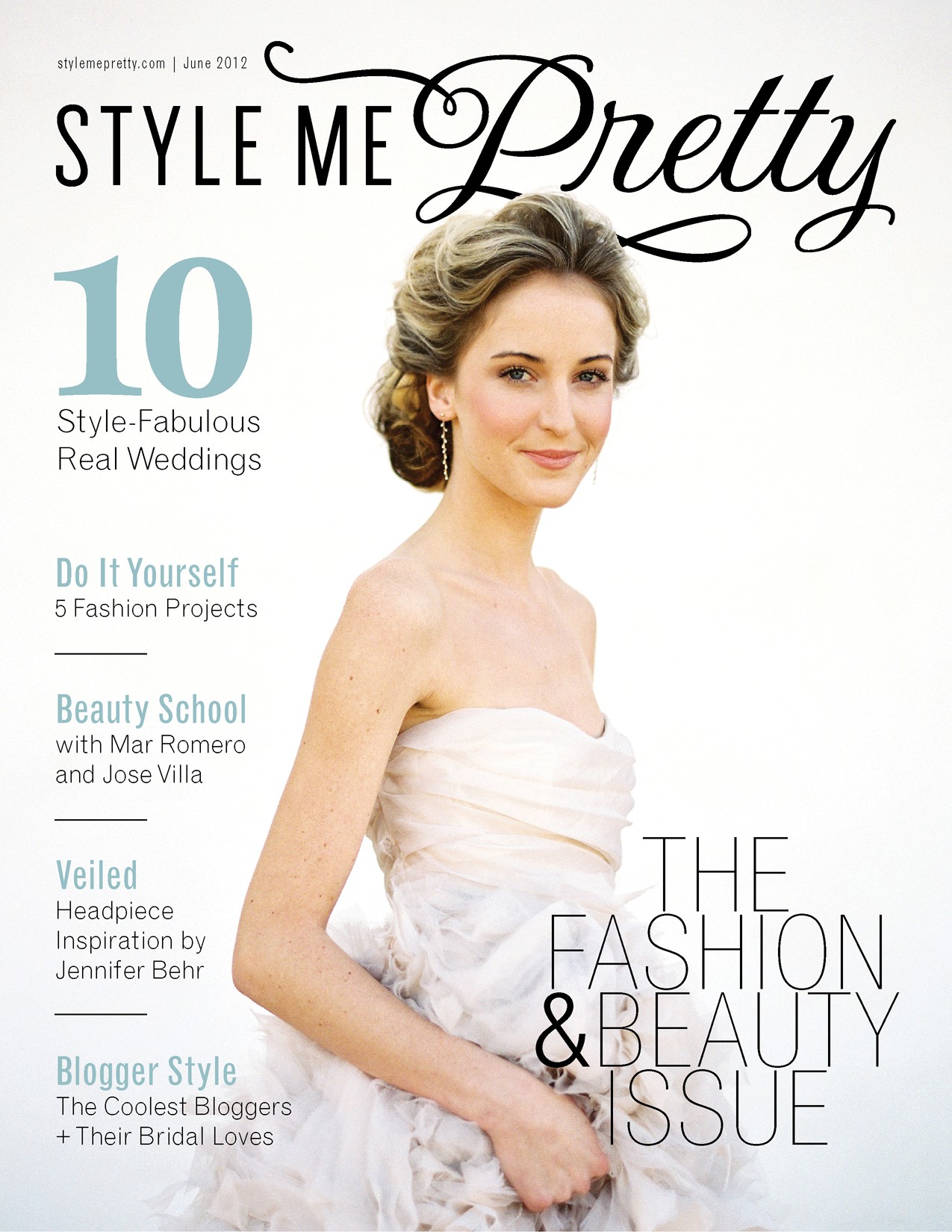 style me pretty magazine cover