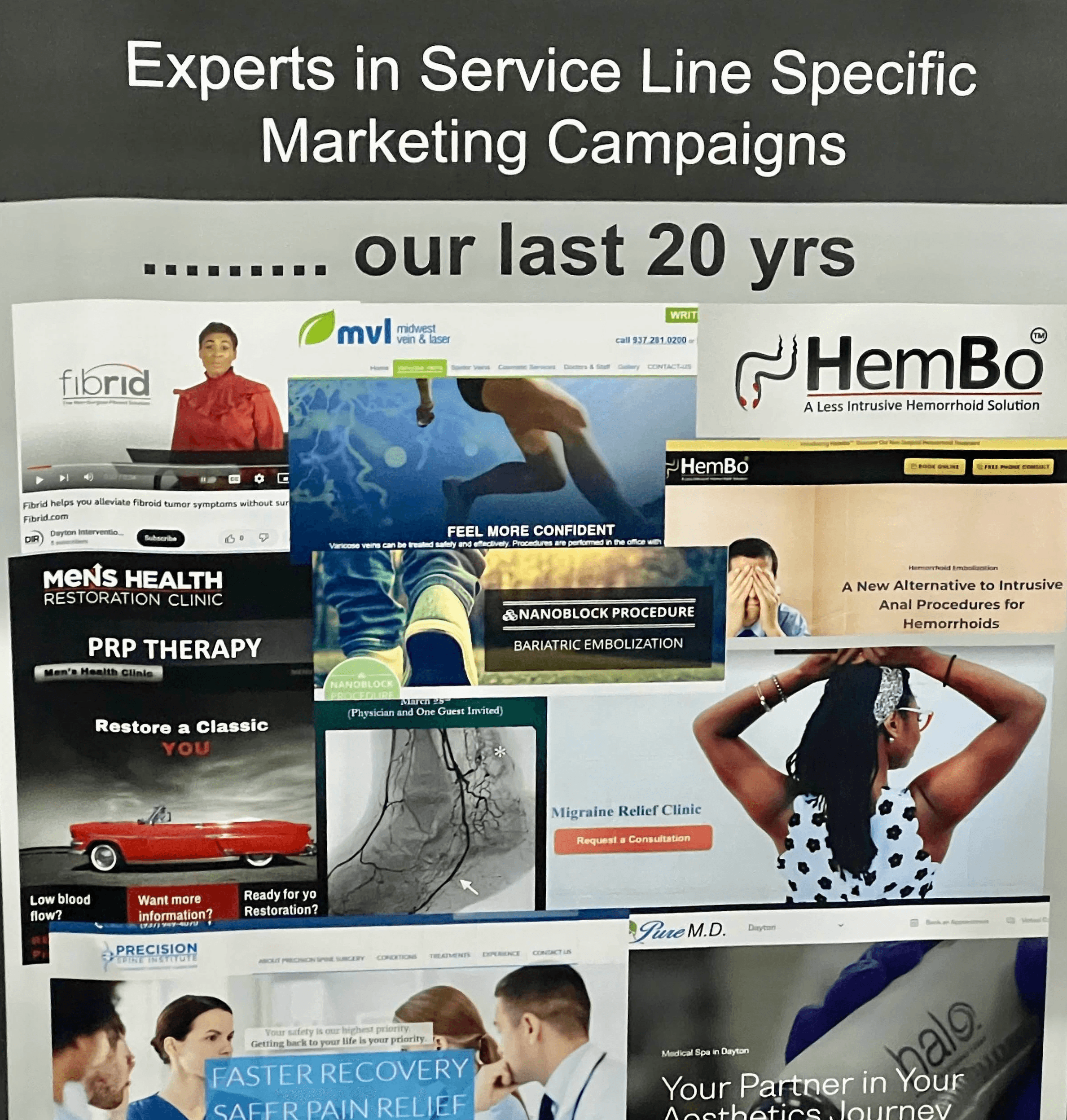 Healthcare marketing results