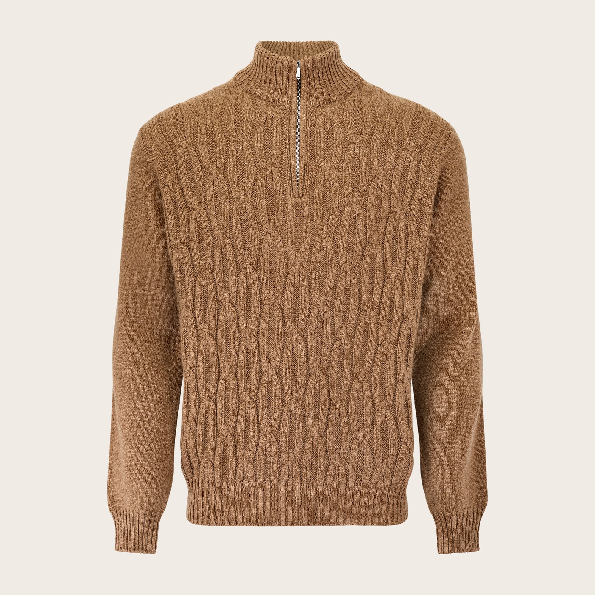 Cashmere Vacuna Zip Jumper - Mandelli UK