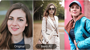 nero ai video upscaler logo