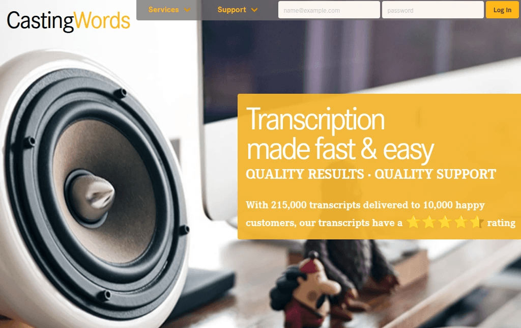 casting words home page