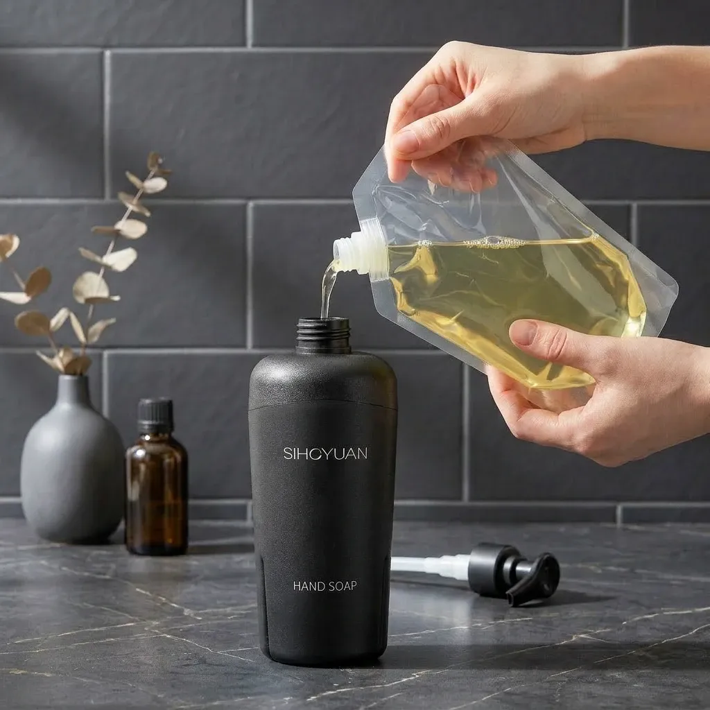 Custom packaging hand wash for retail chains