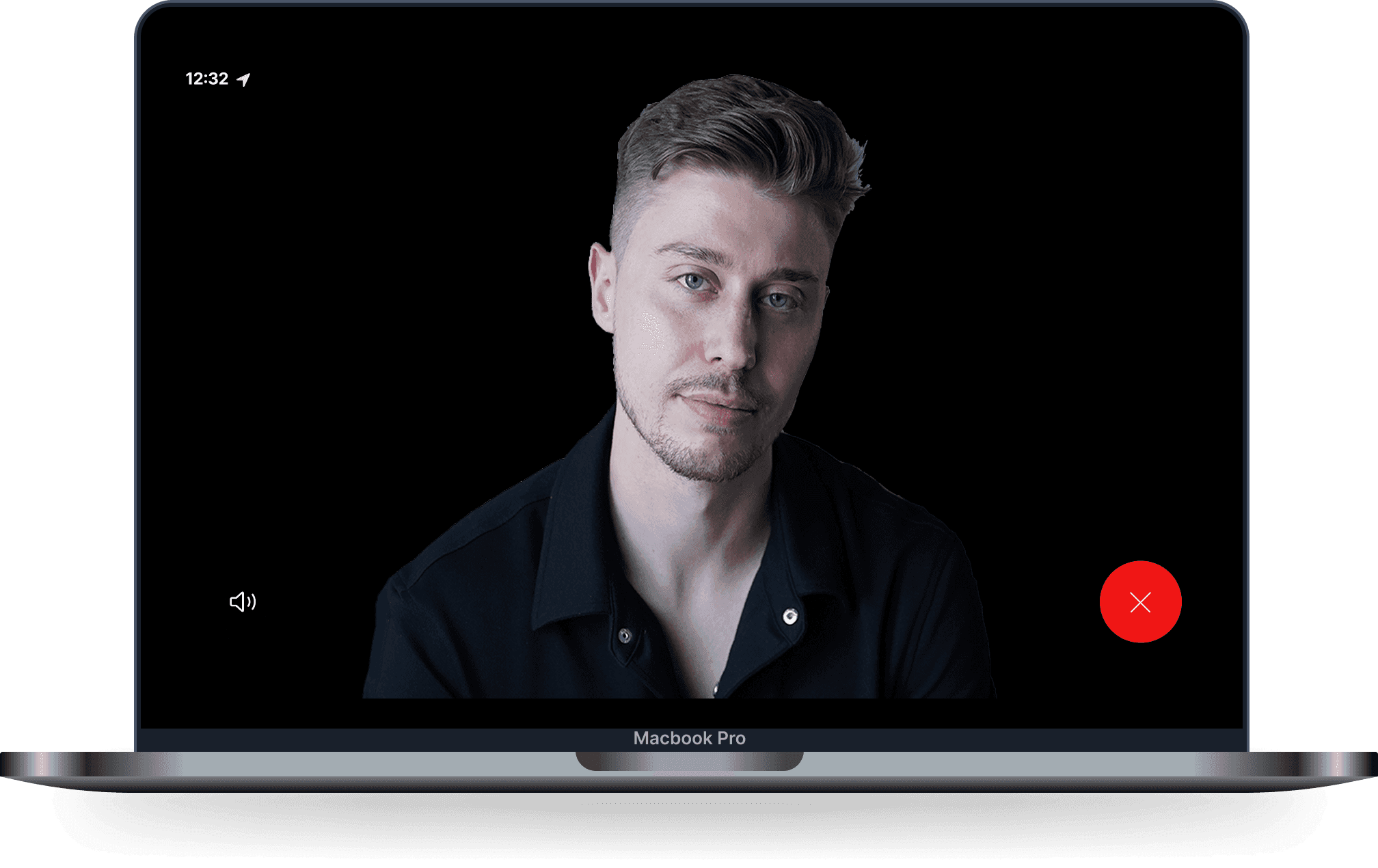 Ein macbook dessen bildschirm lasse landeck anzeigt