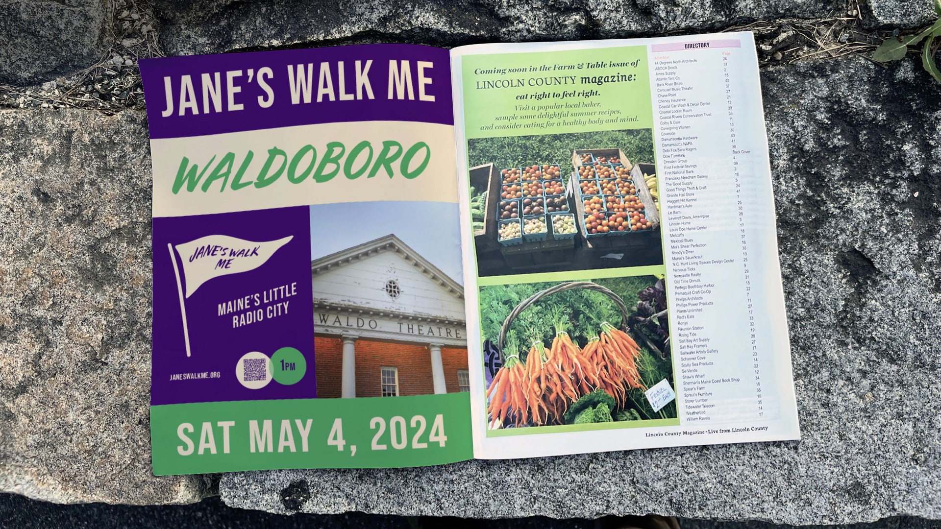 illustration for Jane's Walk in Maine