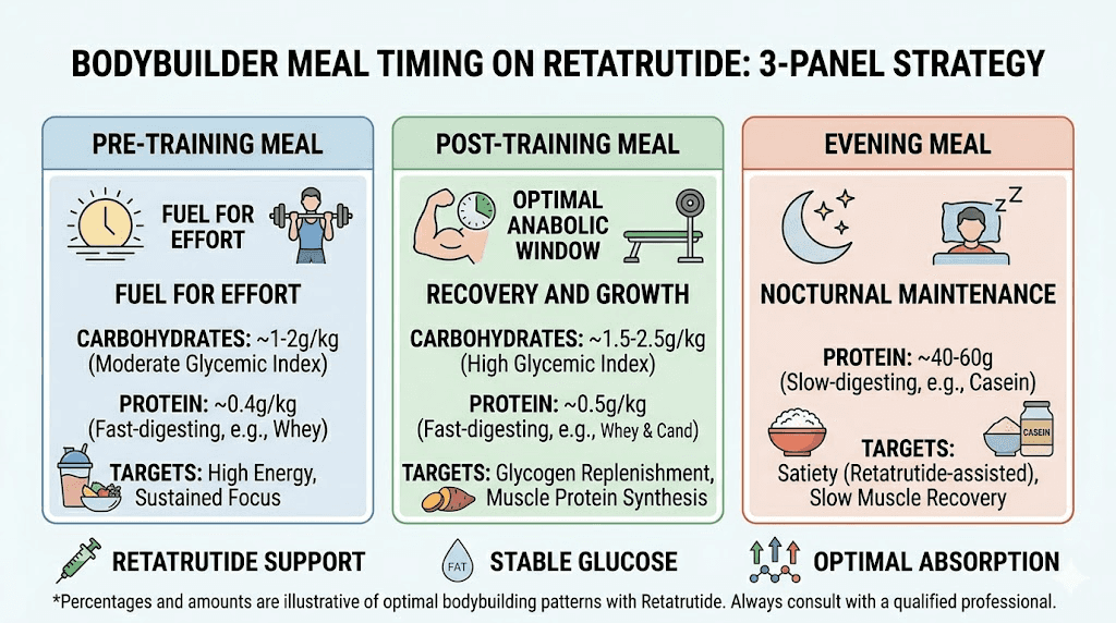 Retatrutide bodybuilding meal timing and protein intake guide