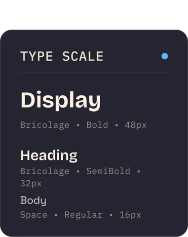 type scale