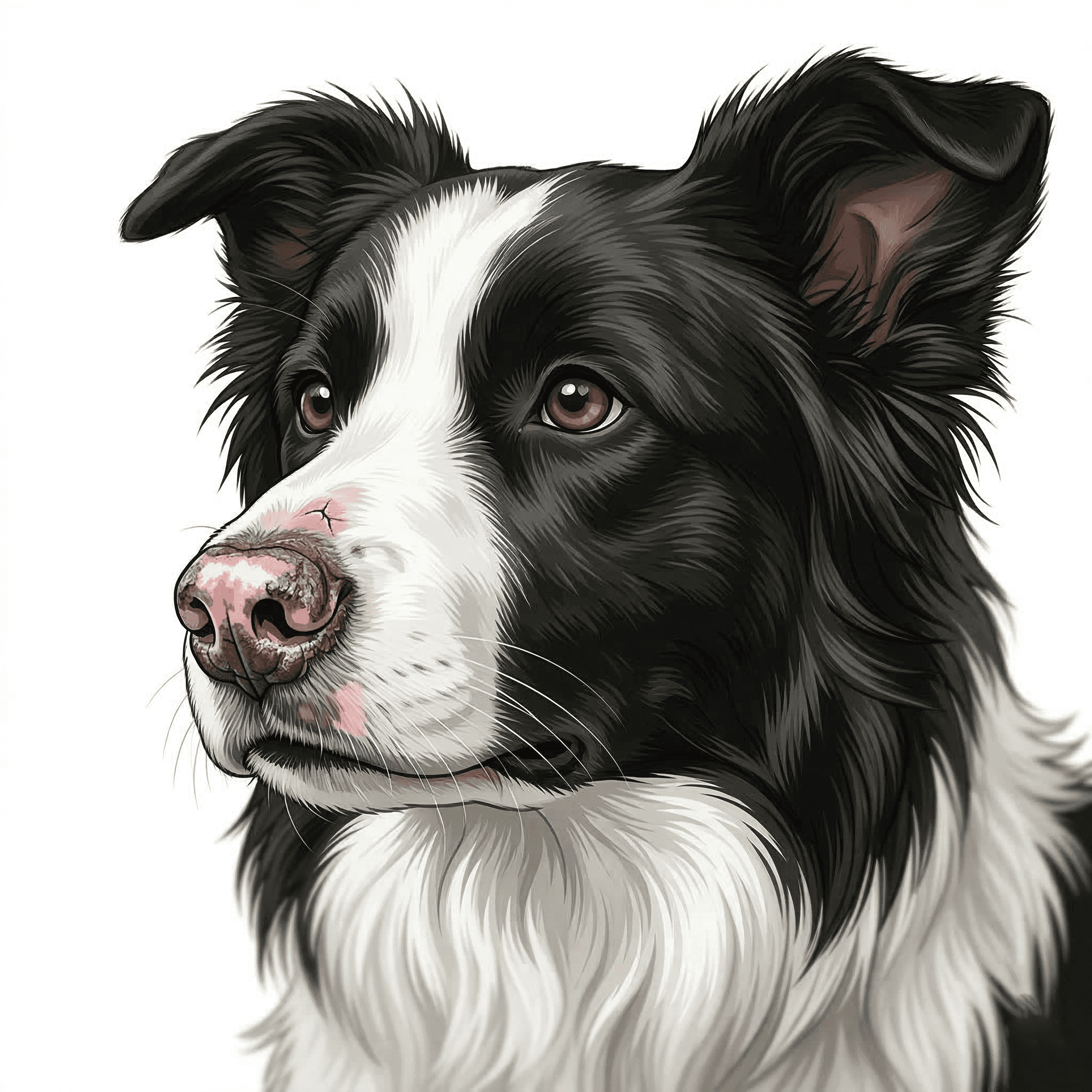 Border Collie with Collie nose