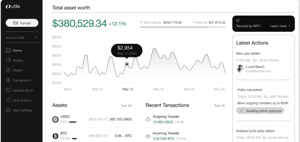 Utila trading operations platform
