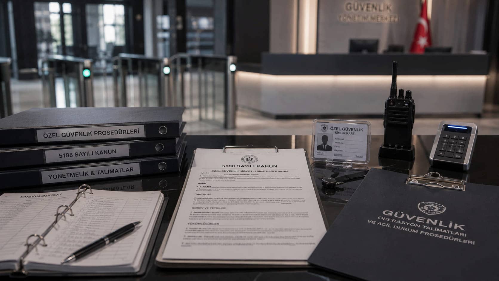 5188 Sayılı Kanun ve özel güvenlik personeli temalı görse