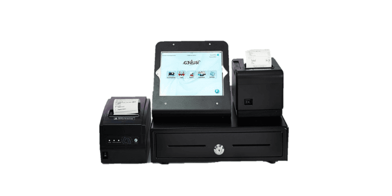 Perkakasan dan perisian Genius POS