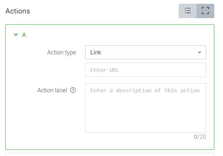 ใส่ Link ในการสร้าง Line Rich Menu
