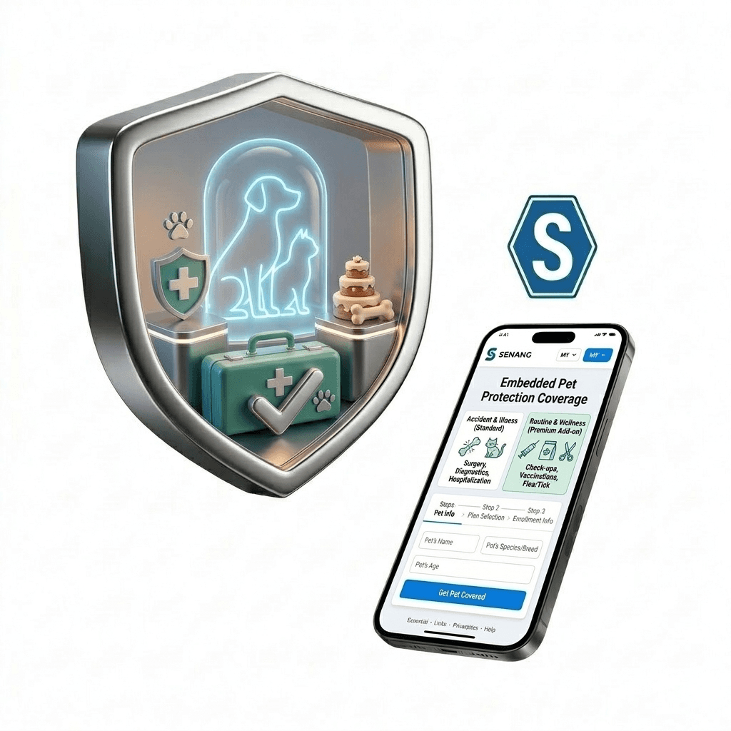 Pet insurance powered by nose-scan biometric identification system by Senang.io Malaysia — no microchip required