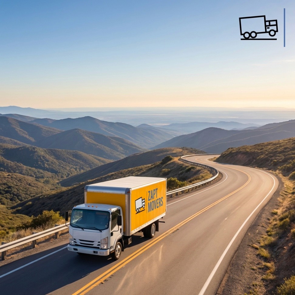 Zapt Movers Interstate Moving Truck
