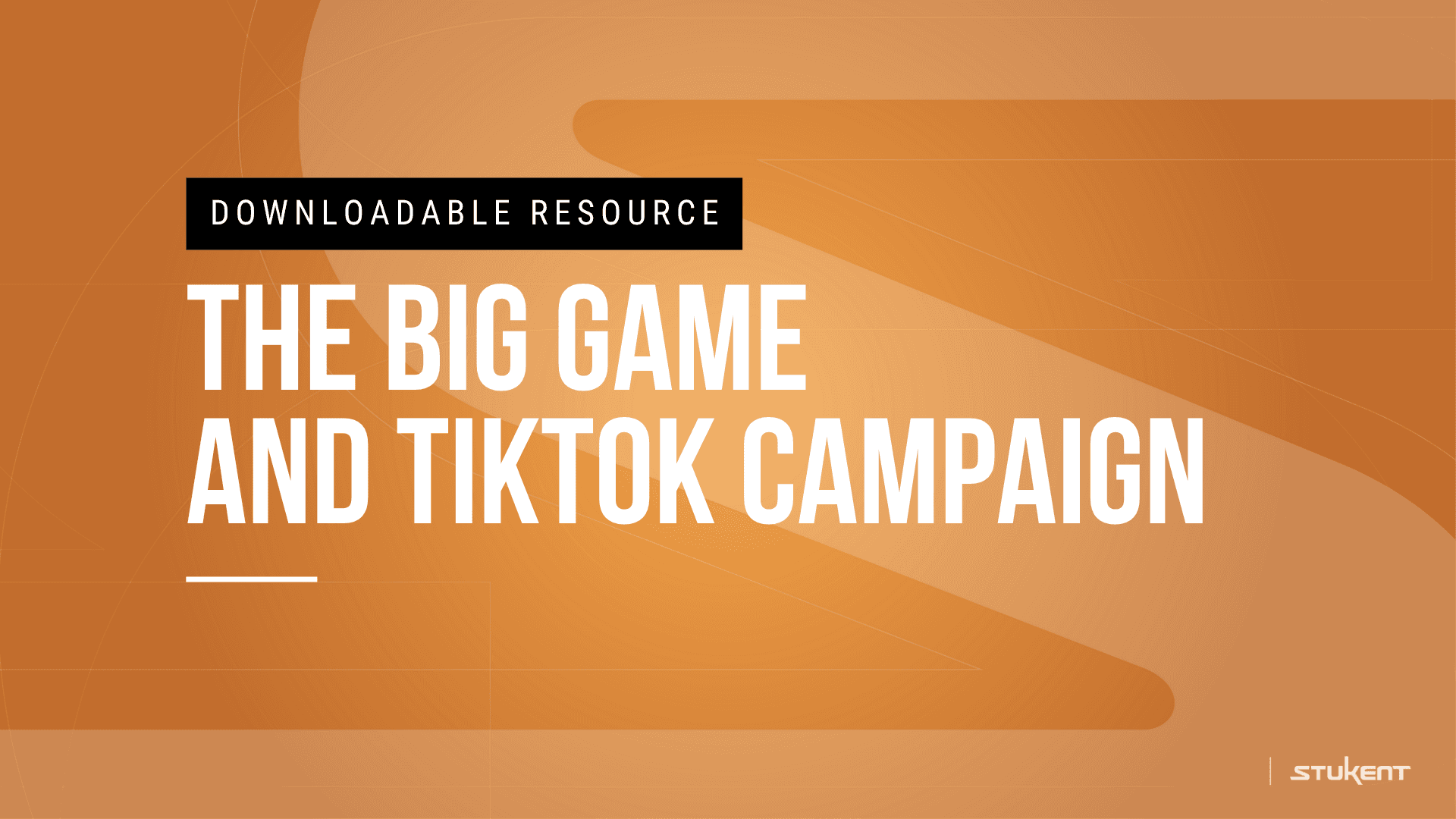 DOWNLOADABLE RESOURCE: THE BIG GAME AND TIKTOK CAMPAIGN