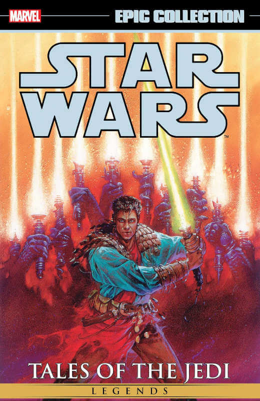 Star Wars Tales of the Jedi comics front cover