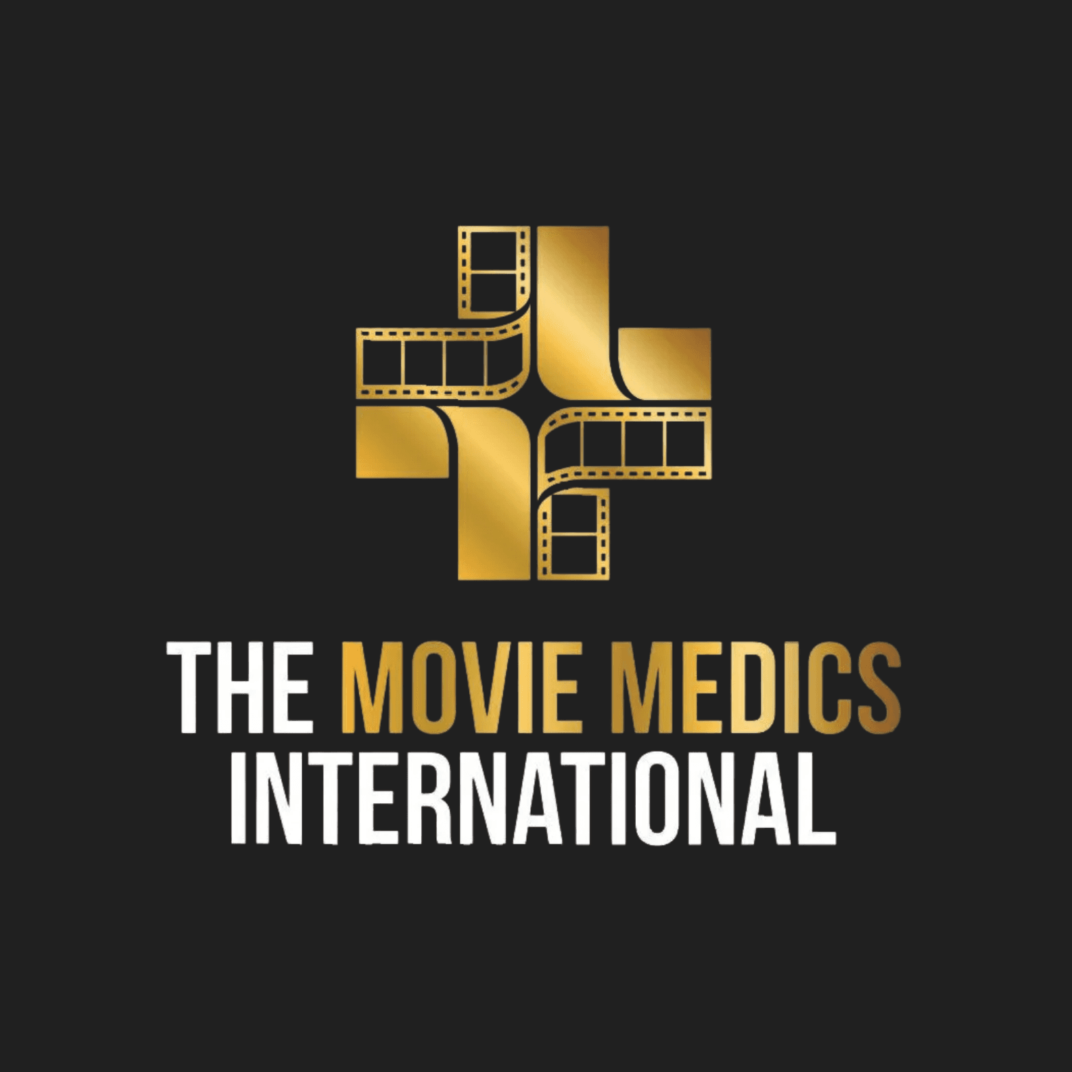 Man and two girls taking a selfie in a tent