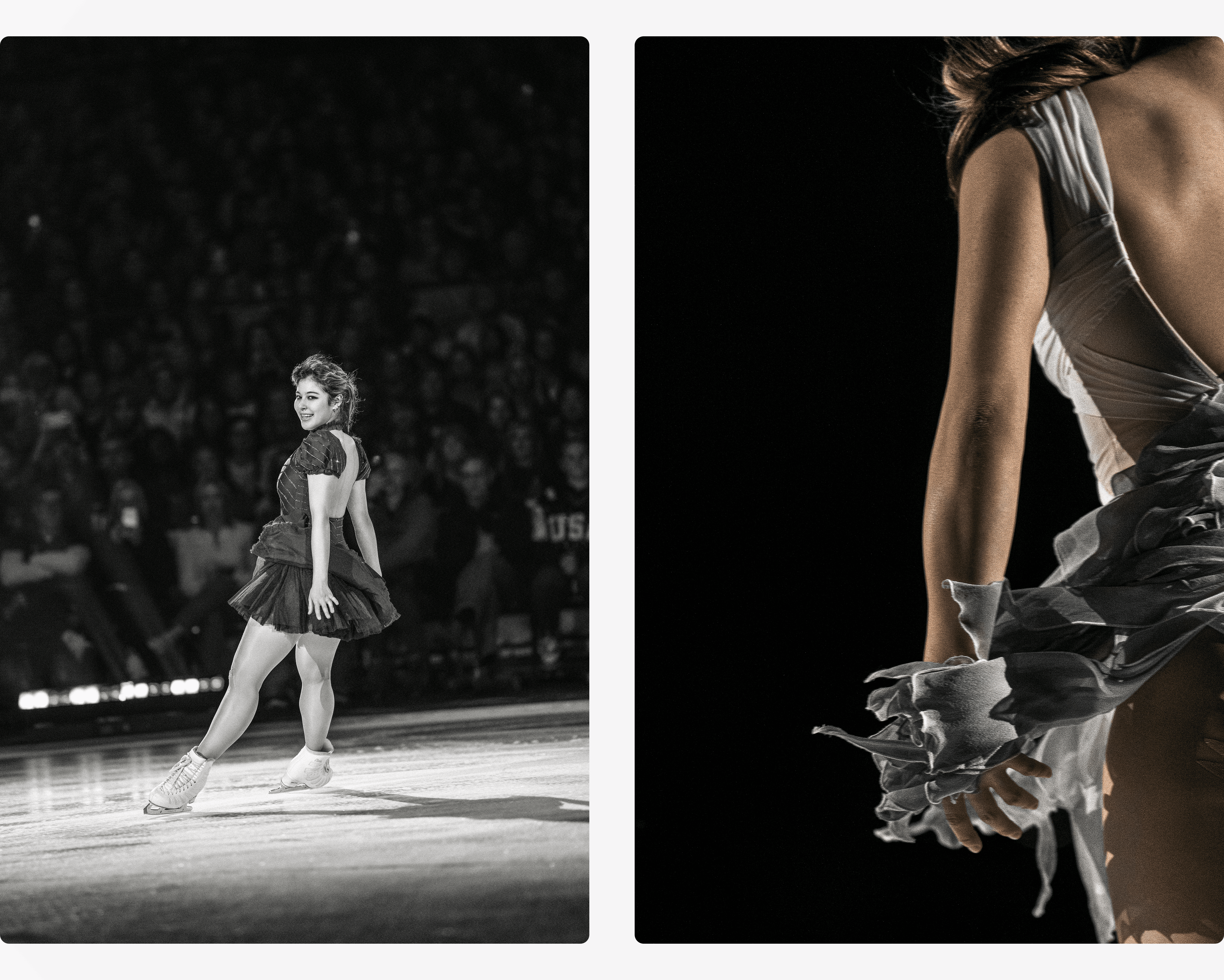 Alyssa Liu and Olympic crew perform in chicago at the All state Arena in Ice Skating Perfection