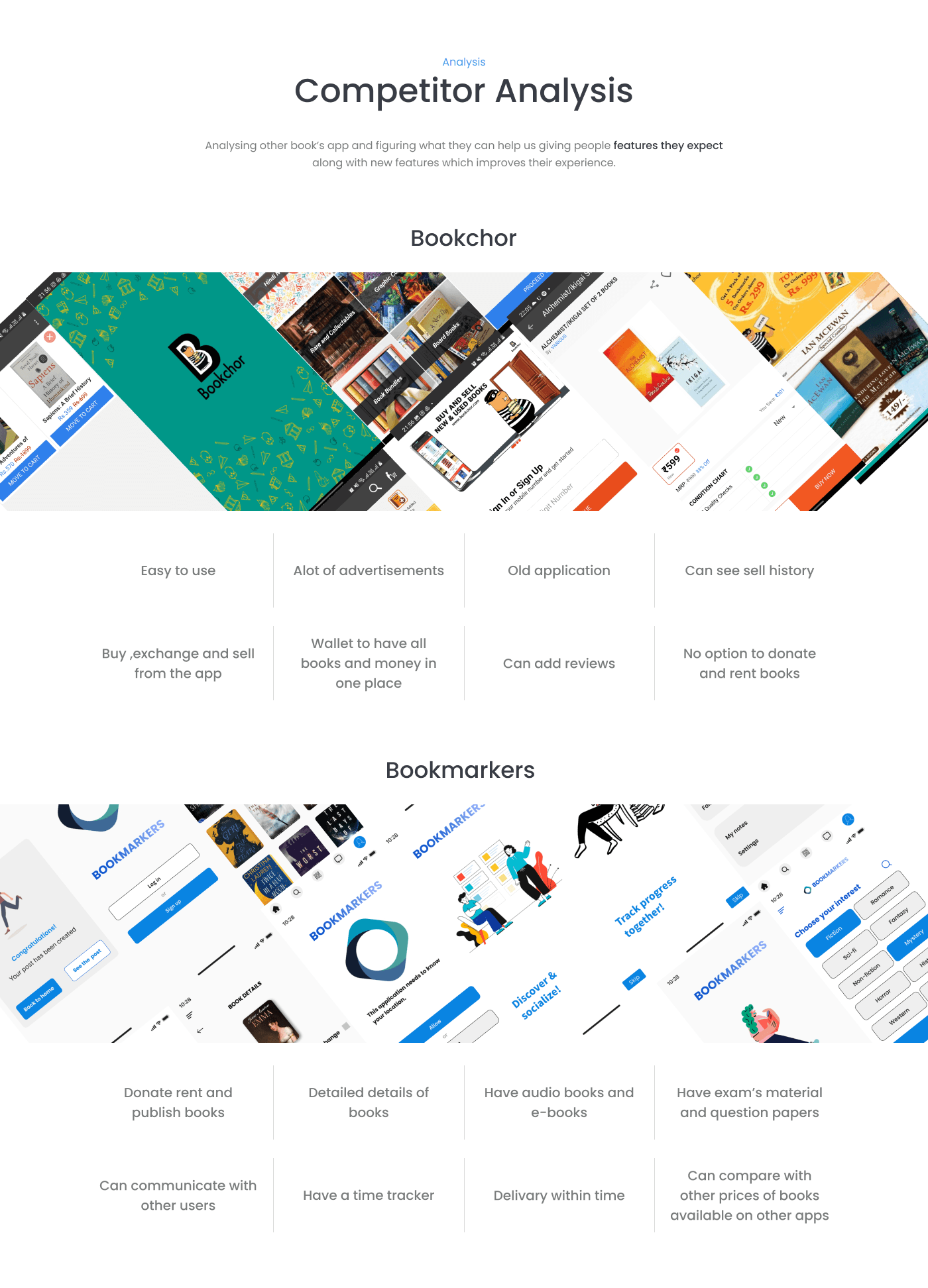 A mockup with 3 screens from jop portal app