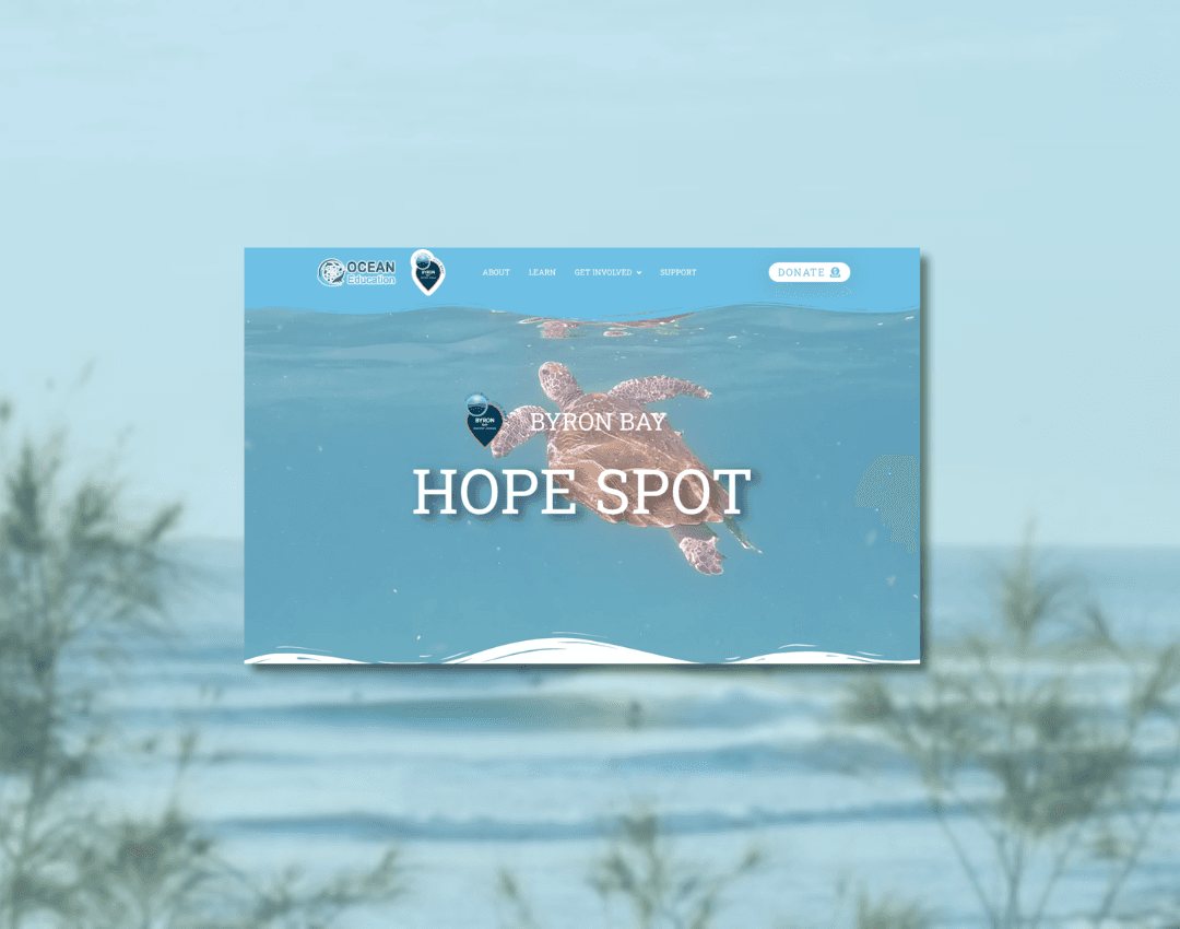 A landing Page Mockup