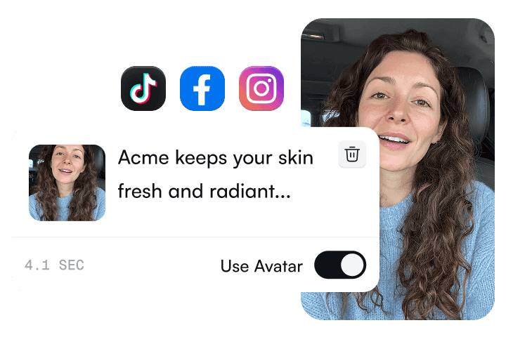 Generate clips fast with AI