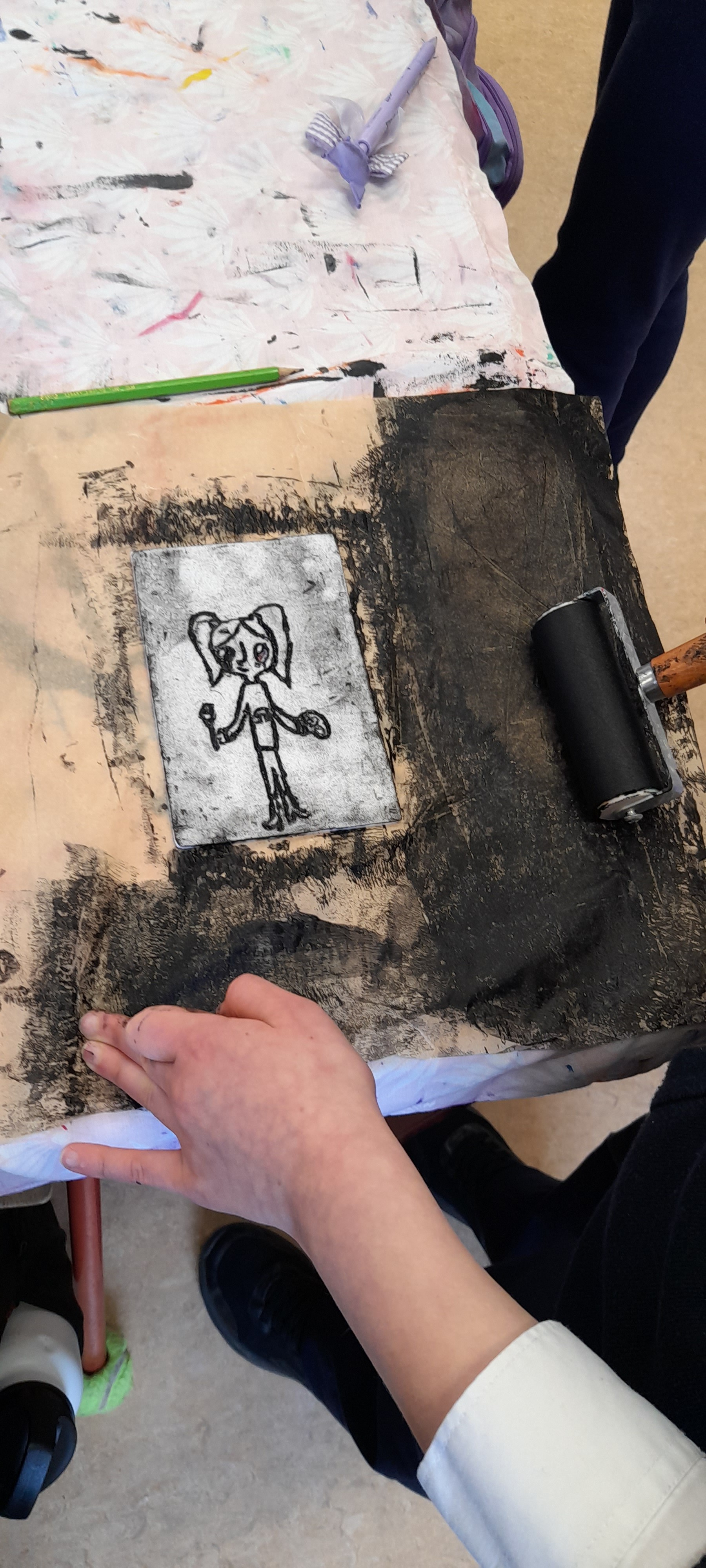 Printmaking in Schools