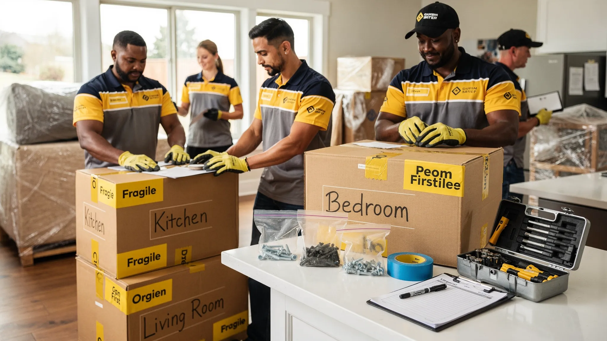 Full Service Moving Company Near Me: A Room-by-Room Plan
