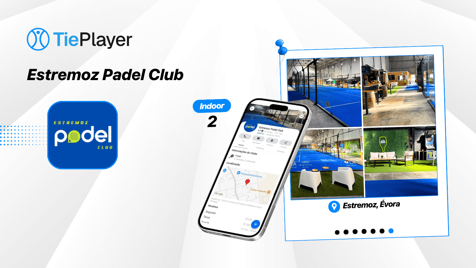 Book a padel court at Estremoz Padel Club