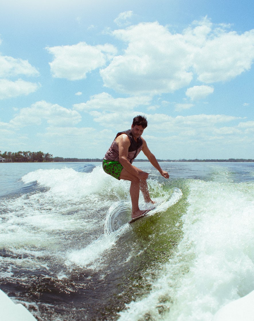 Kamran is a big wakesurfer, being one of his favorite sports.