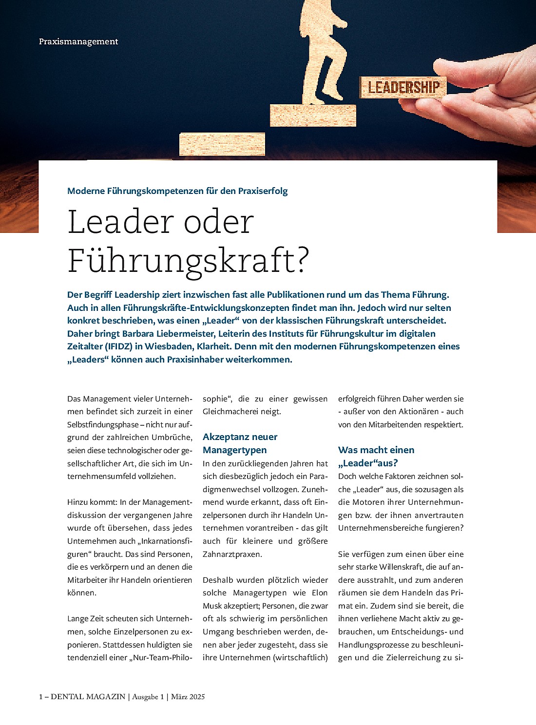 Cover: Leader oder Führungskraft?