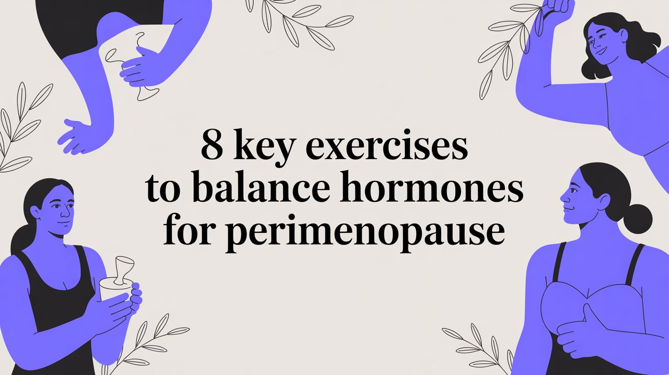 8 Key Exercises to Balance Hormones for Perimenopause