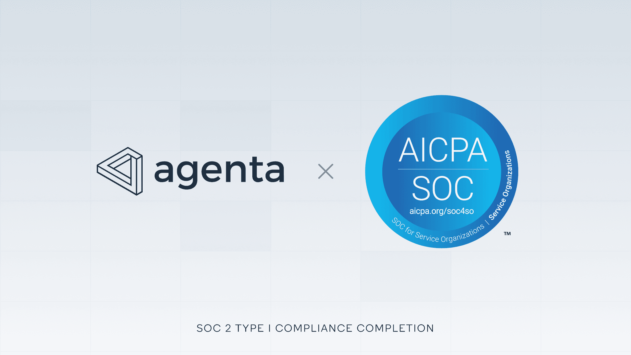 Agenta and SOC2 logo