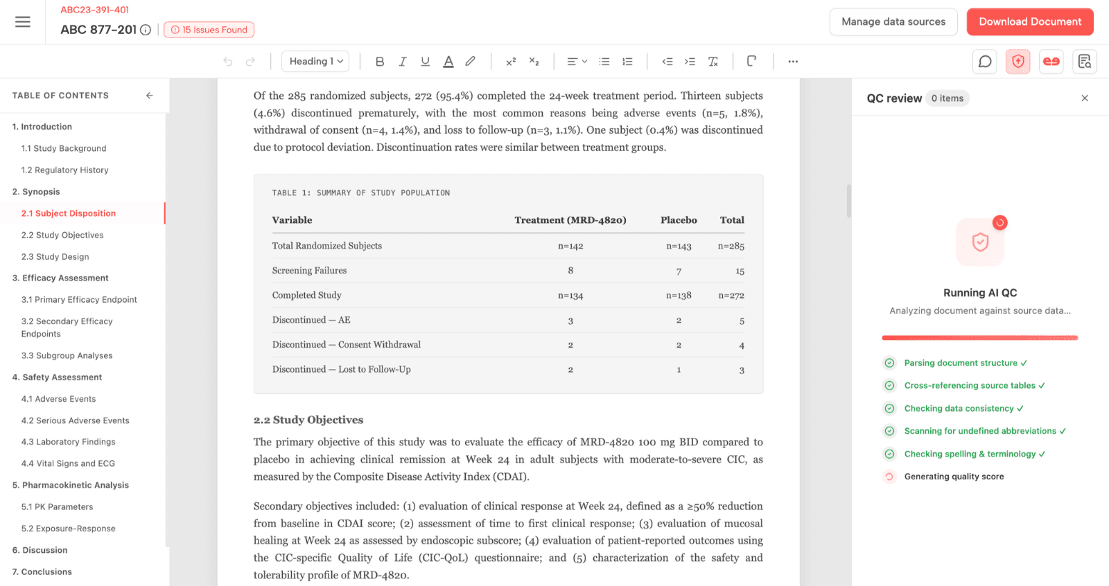 Peer AI Editor Interface